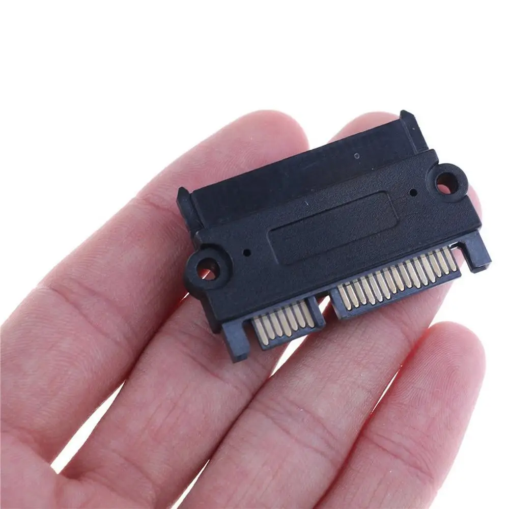 

22Pin 7+15 Pin Male Plug to SATA 22Pin Female Jack Convertor M/F Adapter SAS SN