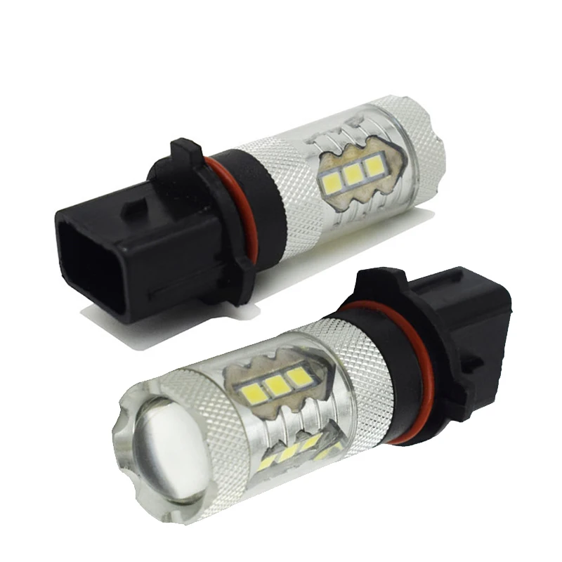 

1 Pair 80W 2835 16led DRL Fog Lights for Chevy Camaro 2011-2013 White