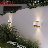 BRIGHT Waterproof Wall lights Outdoor Modern Patio Wall Sconce 220V 110V New Design For Home Porch Balcony Courtyard Villa