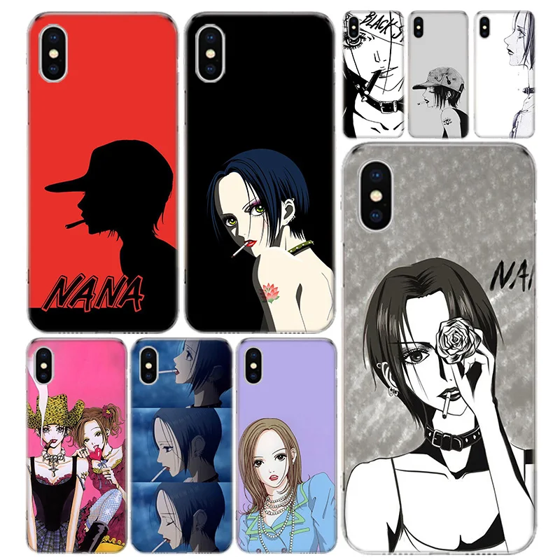 Чехол для телефона из ТПУ с рисунком аниме IPhone 11 12 Mini Pro 7 6 X 8 6S Plus XS MAX + XR 5S SE 10 Ten