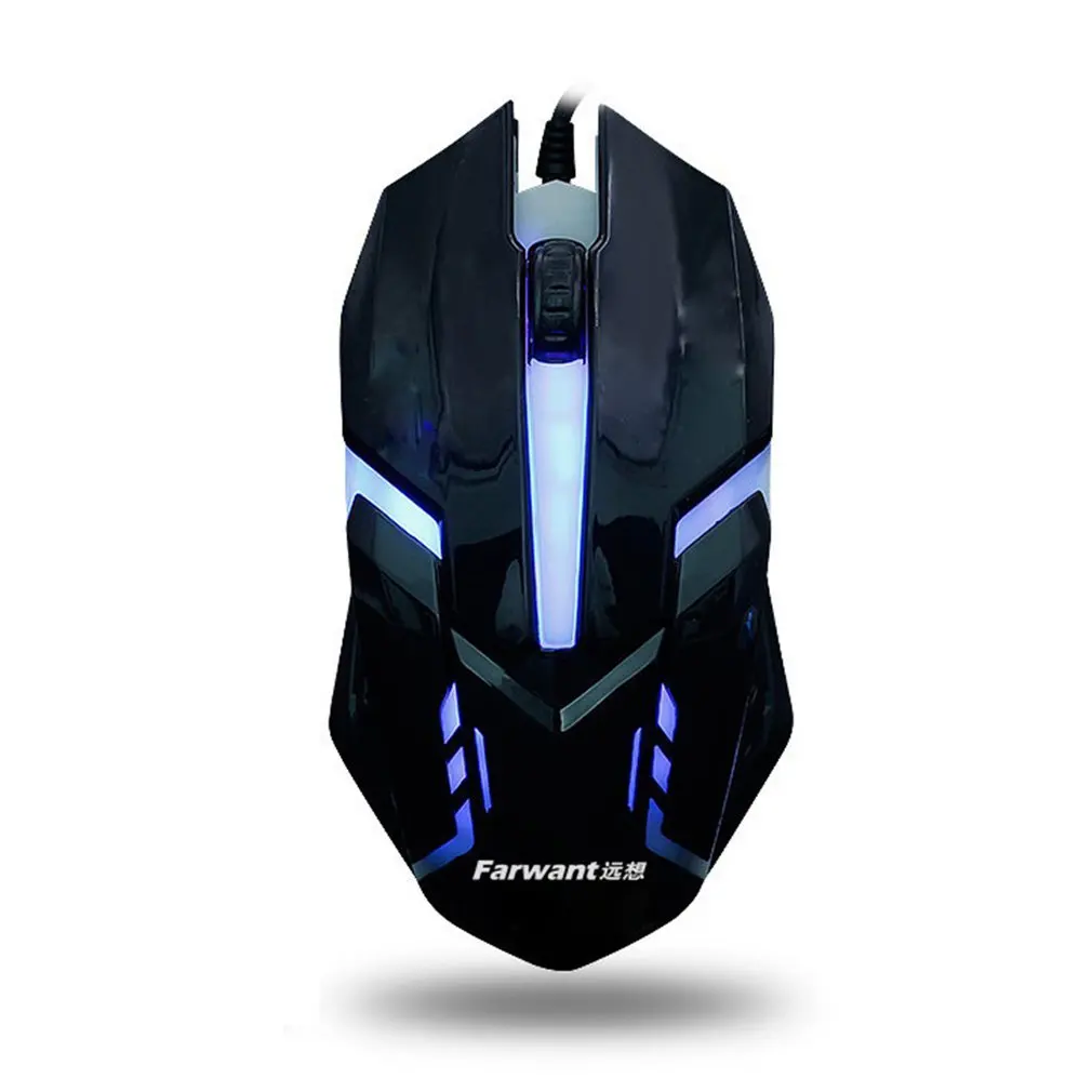 

USB Wired Mouse Colorful Backlit USB Wired Gaming Mouse Office Games Luminous Mouse For PC Laptop Computer Notebook
