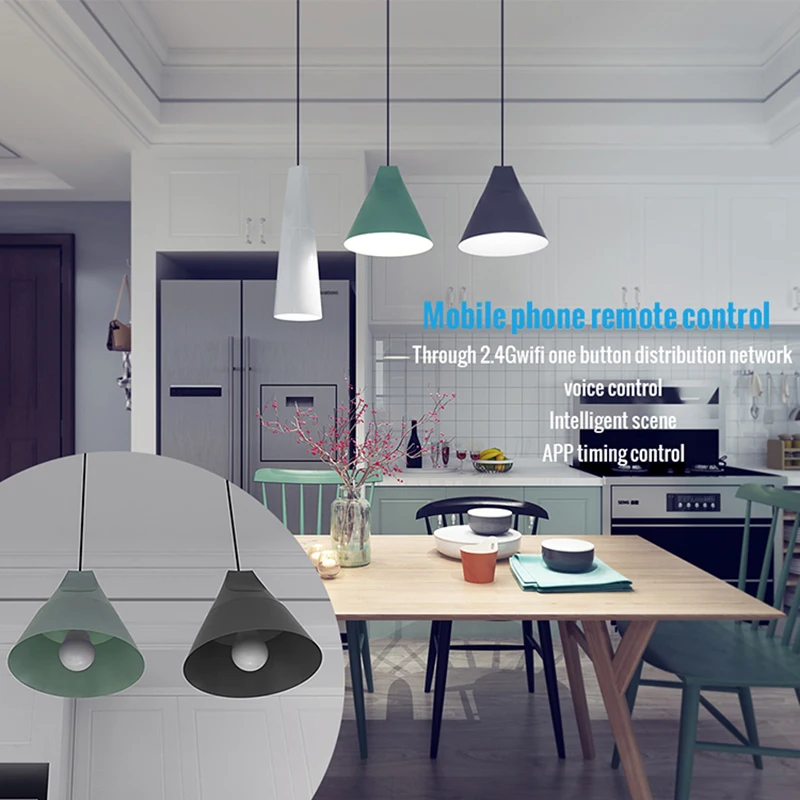 NEO COOLCAM NAS-LB01W 10W WiFi Smart Light Bulb Home Automation RGB Lamp Work With Life APP RGB+White Dimmable | Безопасность и