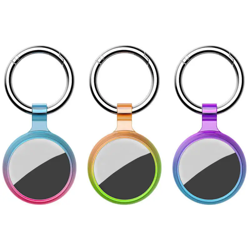

1Pcs Protective Cover For Apple Airtags TPU Silicone Sleeve For Apple Locator Tracker Anti-lost Protective Sleeve Keychain