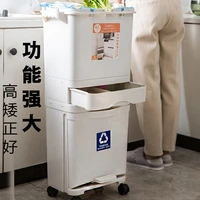 creative waste bin garbage sorted kitchen trash can recycle binkitchen cabinet storage ubelle de cuisine cleaning supplies bc