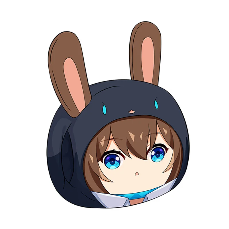 

Anime Game Amiya Arknights Hand Warmer Throw Pillow Cushion Warm Winter Cartoon Plush Toys Xmas Gifts 46*43*18cm