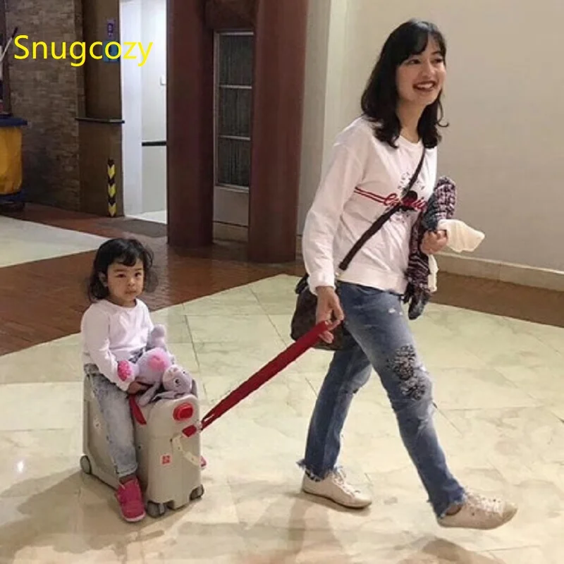 Snugcozy многофункциональный супер катающийся чемодан может ездить на сне