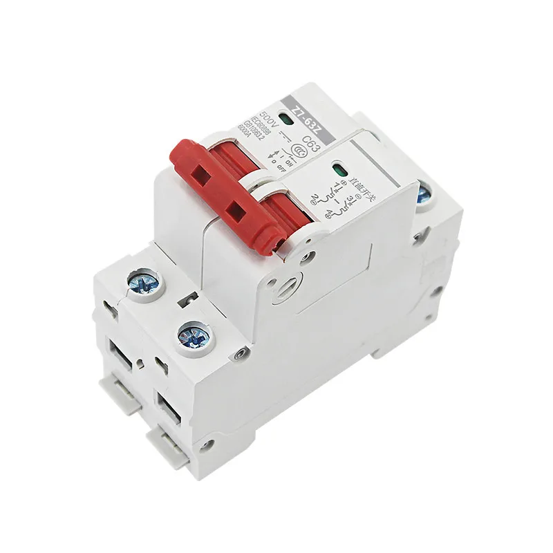 2 P DC 500 V солнечная мини-выключатель 6A10A16A20A25A32A 40A50A63A DC Air переключатель MCB (art.: 7a9d645ae) - 7a9d645ae