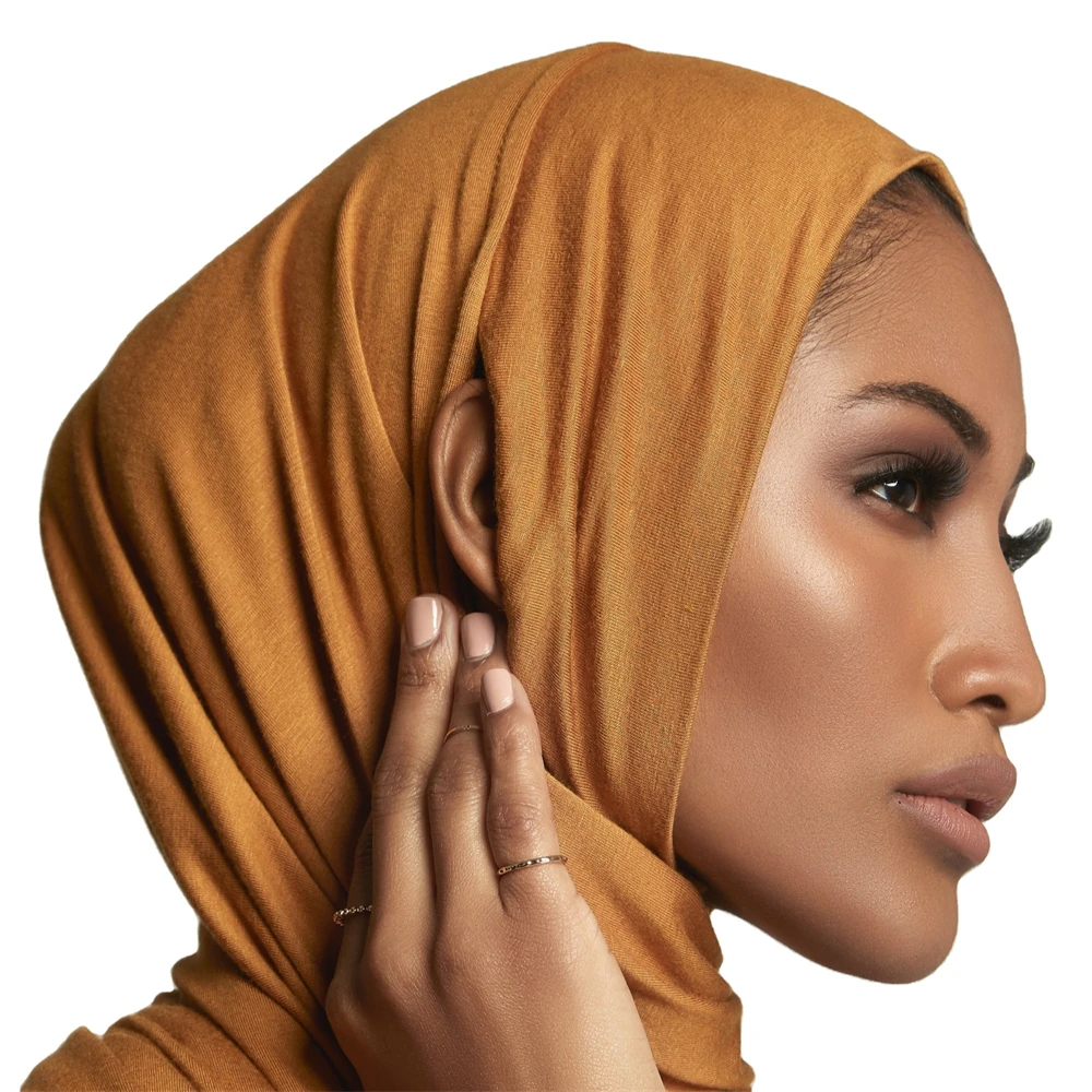 Мягкая мусульманская Регулируемая шапка из модала 2022 мусульманское нижнее белье