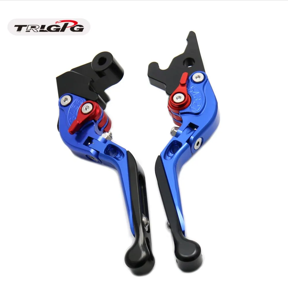 AACDblue Мотоцикл с ЧПУ тормозные рычаги сцепления для Honda CBR CBR650F 650F CBR 650 F CB650F CB 650F - Цвет: AACDblue