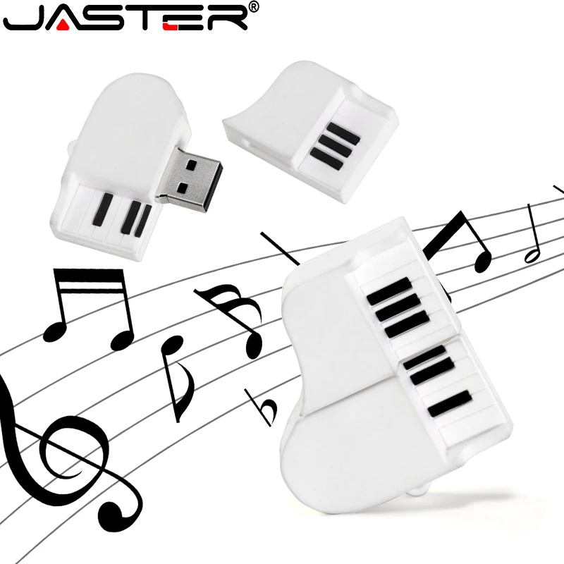 

JASTER USB flash drive 16GB 32GB64GB Cartoon USB 2.0 Grand piano 4GB8GB 128GB Ornament Computer accessories storage usb pendrive
