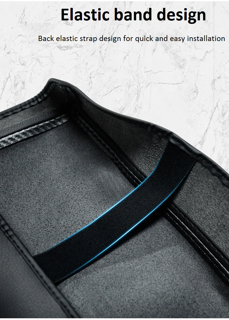 

For Tesla Model 3 PU Leather Center Console Armrest Covers Protector mat