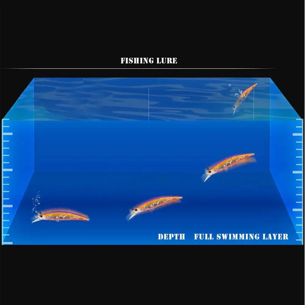 Новый 9 5 см/15 г бионические приманки для рыбной ловли нахлыстом рыболовные