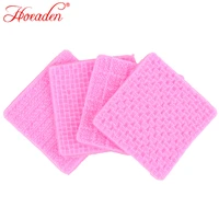 knitted silicone mold doll sweater lace cooking tools decoration mould fondantaa