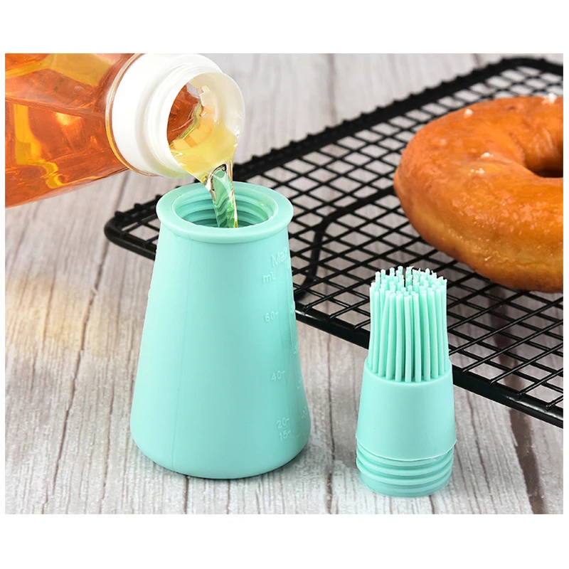 Силиконовая щетка для бутылки с маслом многофункциональный щеточка барбекю