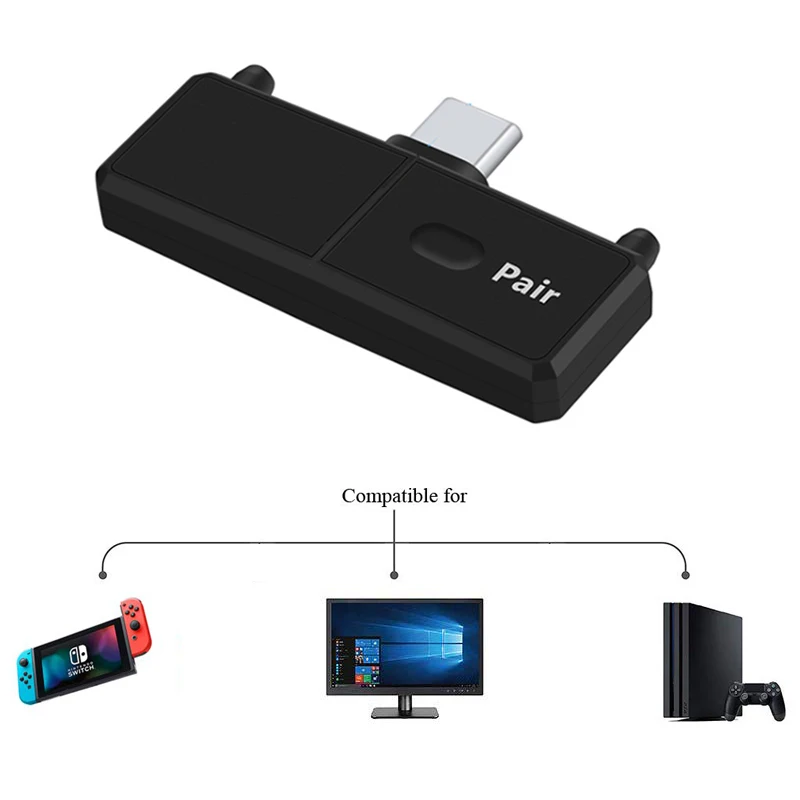

Wireless Bluetooth USB/Type-C Support Adapter For Nintendo Switch Audio Receiver transmitter For PS4 Console Converter For PC