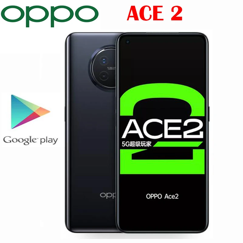 Официальный OPPO ACE 2 5G Смартфон Snapdragon 865 65 Вт SuperVOOC 0 40 AirVOOC 10 OTG OLED 90 Гц Экран 6 55