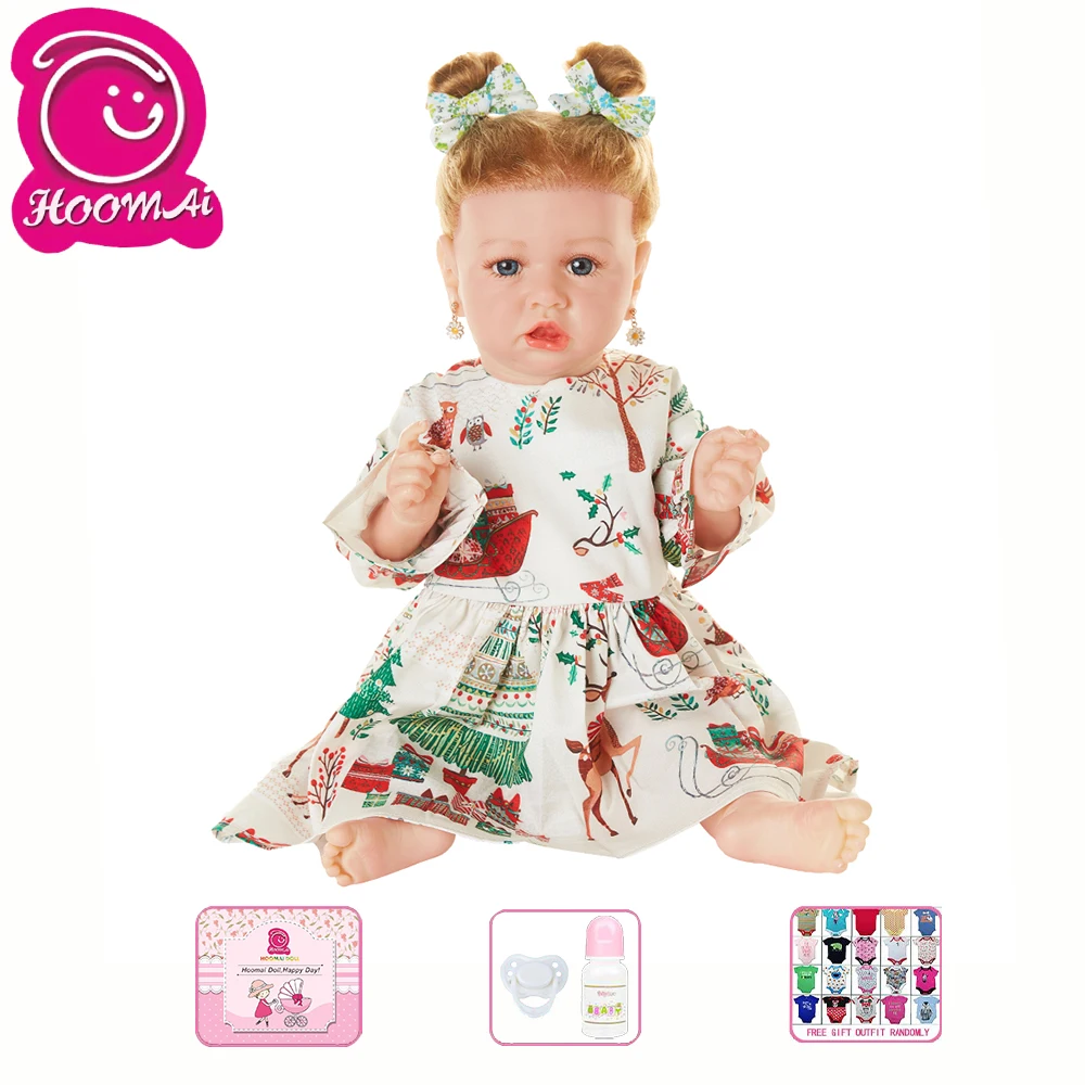 Рождественские куклы-Младенцы Hoomai новый дизайн как живая кукла для девочек