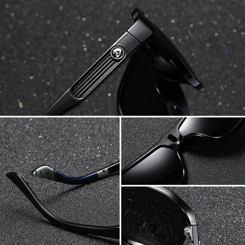 

High Quality Pilot Polarized Sunglasses Men DUBERY Brand Sport Style Fashion Sun Glasses Lightweight Frame Goggles UV400 XH16