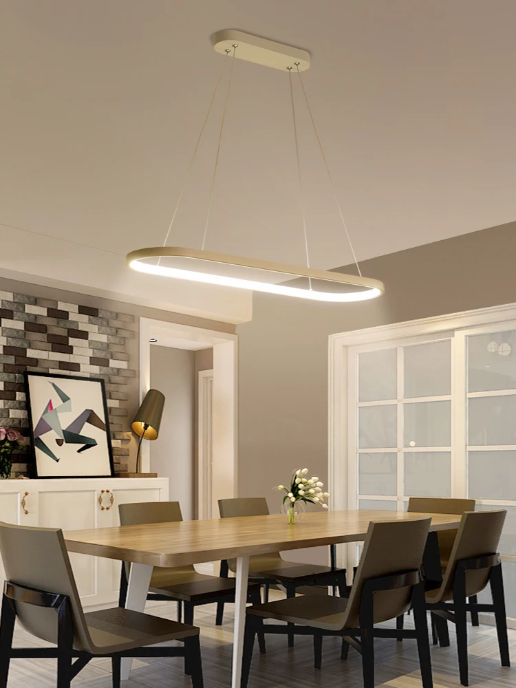 Люстра Светодиодная для ресторана простой современный офисный светильник в