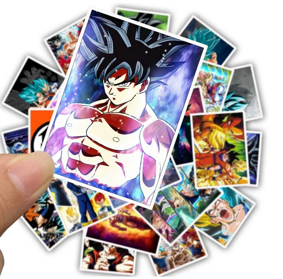 25 шт. аниме Dragon Ball наклейки Супер Saiyan Goku Наклейка для сноуборда багажа автомобиля