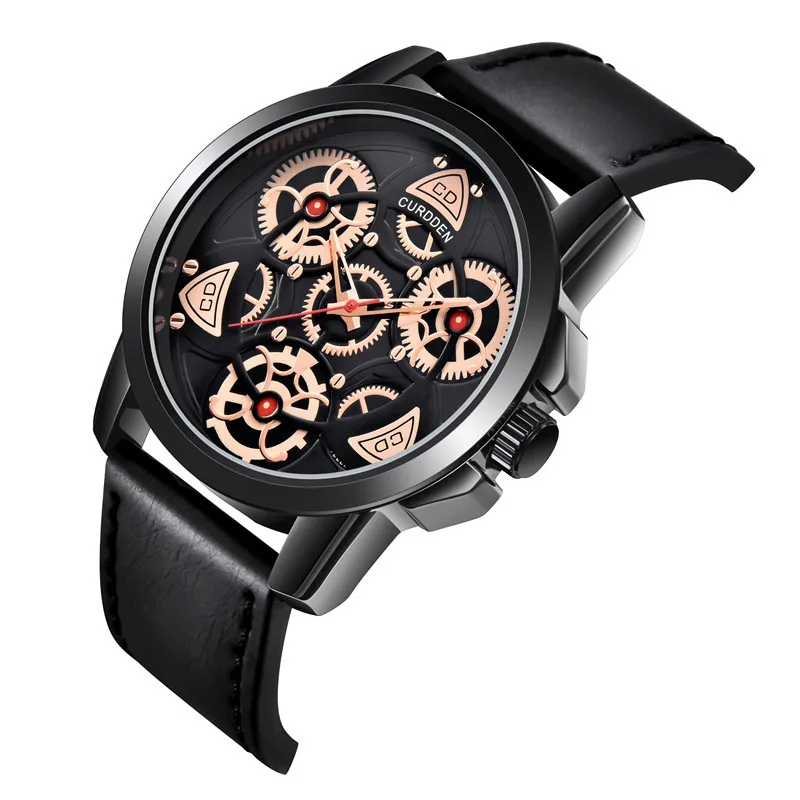 

Watch Men's New Fashion Belt Small Dial Decorated Quartz Watch Man