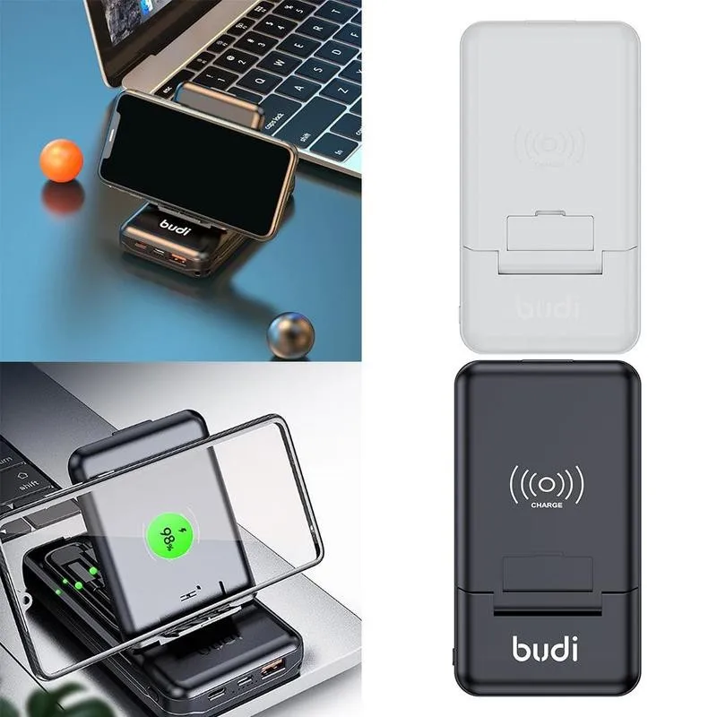 Внешний аккумулятор BUDI 10000 мАч USB Type-C 7 дюймов Android в 1 Mi O7J9 |