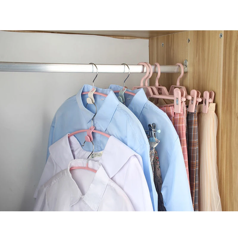 

Clothes Hanger Connector Hooks Cascading Clothes Hangers Space Saving Organizer 1/10pcs JAN88