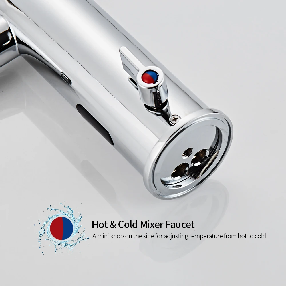 Новый индукционный кран автоматический датчик Бесконтактный ванная раковина не