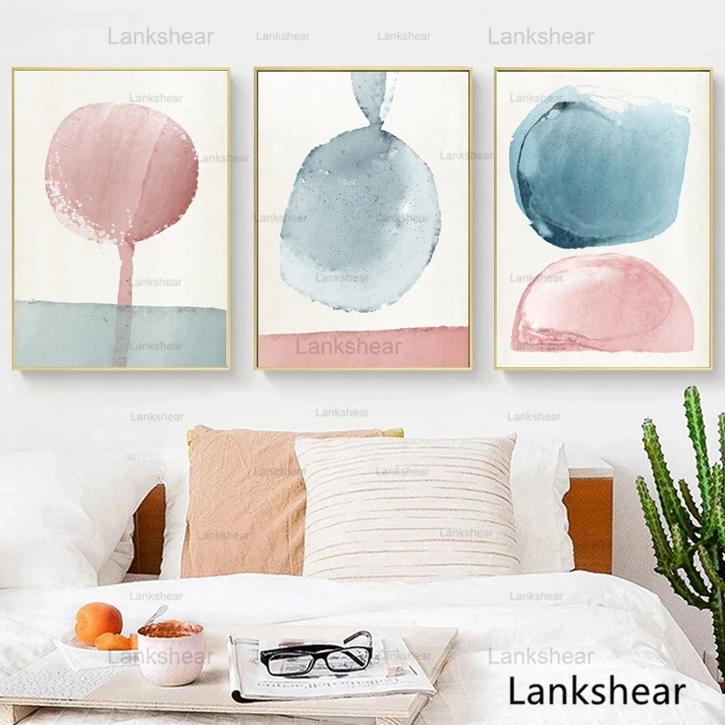 

Abstract Paintings On The Wall Wall Art Pastel Posters And Prints Minimalist Canvas Painting Decoration Pictures Art Decor
