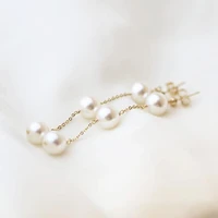 natural baroque pearl earrings gold filled earrings handmade jewelry oorbellen pendientes earrings for women bridesmaid gift