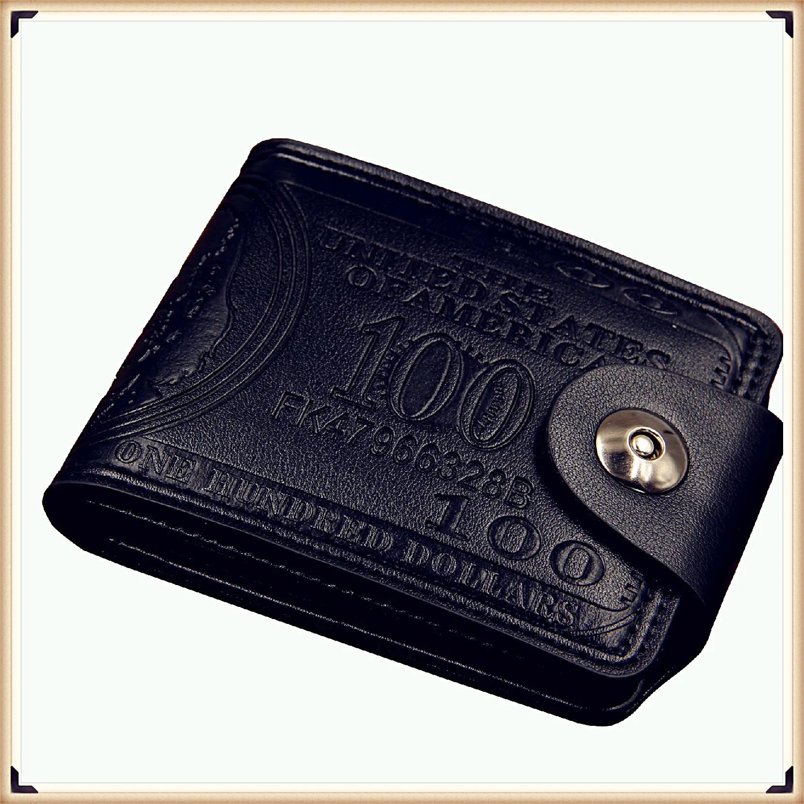 Новинка 2019 зимний мужской кошелек модный с логотипом в виде доллара из