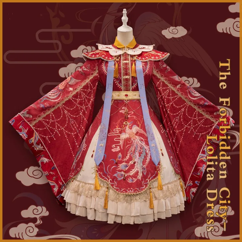 Модное оригинальное платье в стиле &quotЛолита&quot костюм запрещенный город