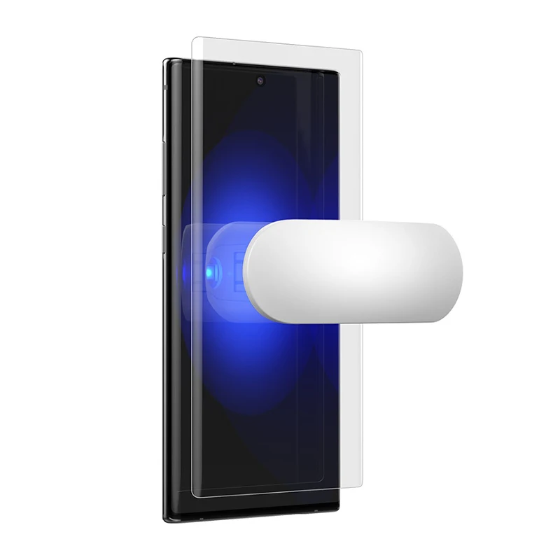 УФ-протектор экрана из закаленного стекла для Samsung Galaxy S20 ультра S9 S8 S10 Примечание