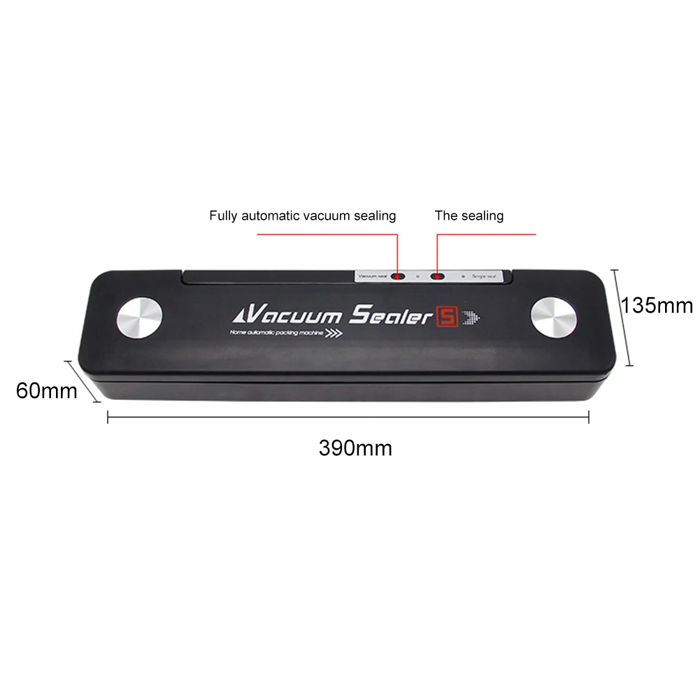 

Vacuum Sealer Sealing Machine Packing Machine Packaging Kitchen Automatic Vacuum Packer Sealing Machine with 10pcs Vacuum Bags