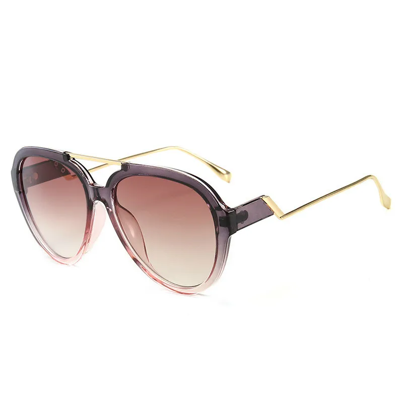 Модные мужские и женские солнцезащитные очки с большой оправой индивидуальные