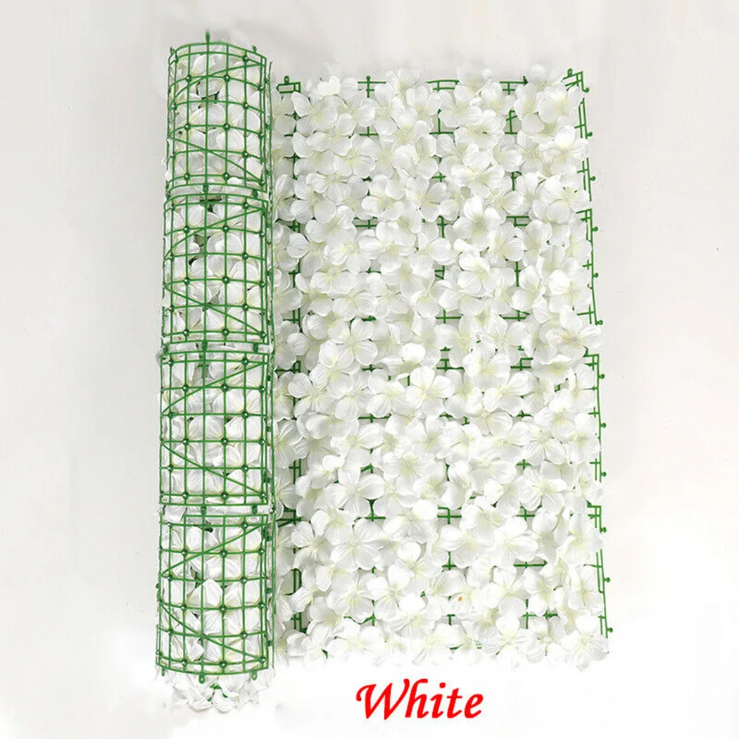 

Decoration Artificial Fence Flowers Garden Hedge Leaf Ornament Plastic