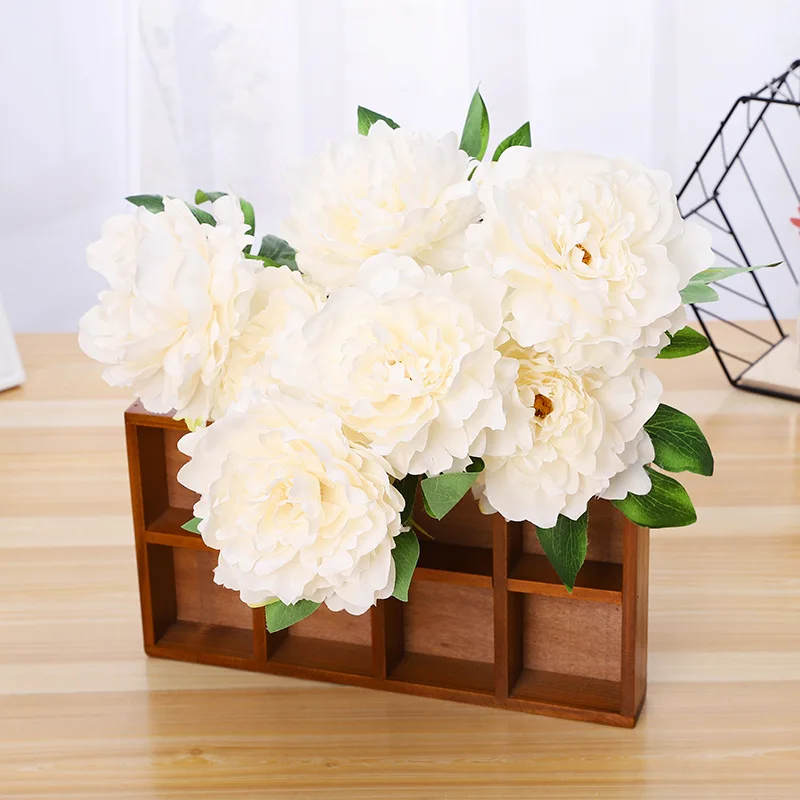 Искусственные цветы для дома 10 шт./лот Осеннее украшение искусственные сушеные с