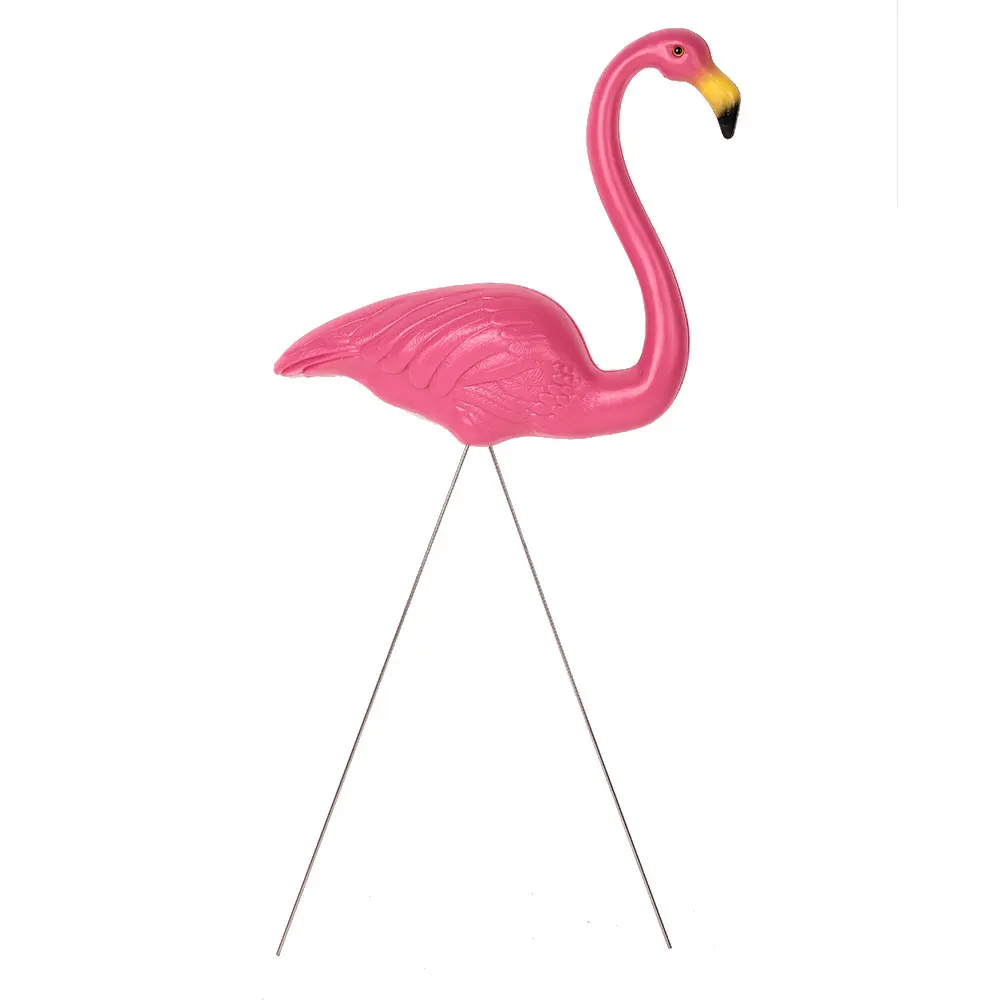 Большой 44 см/33 см Искусственный Фламинго сад Садоводство Декор открытый пластик для виллы Свадьба пейзаж дизайн птица