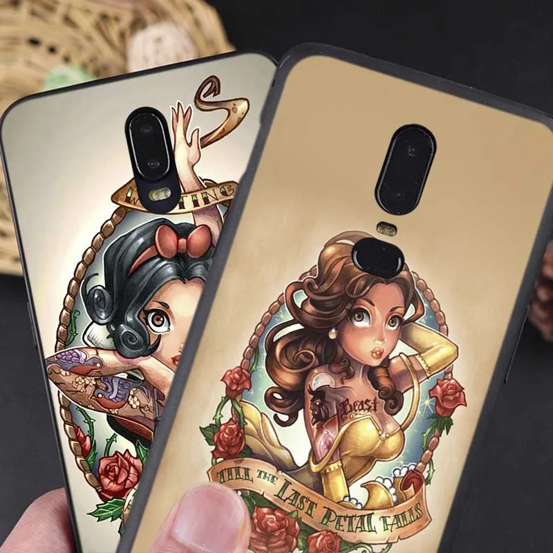 Забавный мультяшный милый чехол принцессы Ариэль для oneplus one plus 7 pro 7t 6 6t 5t