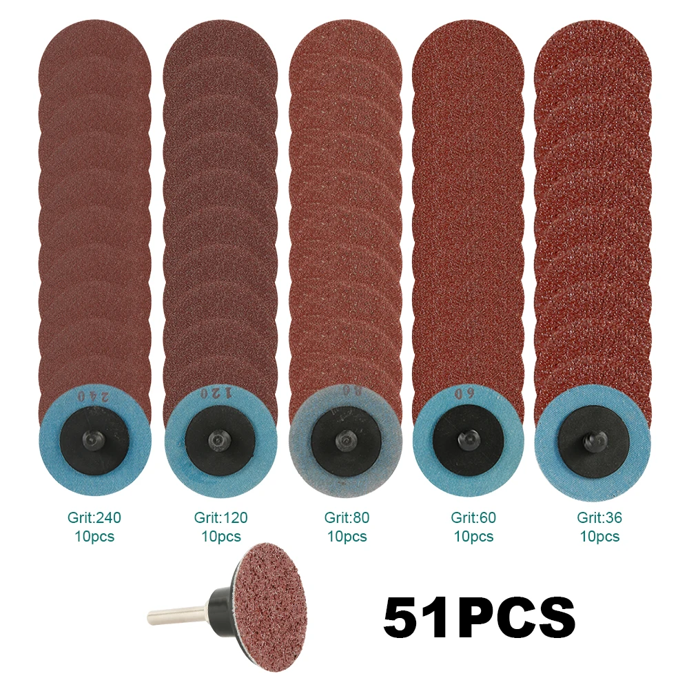 

51Pcs Cutting Disc Circular Saw Blade Grinding Wheel Dremel Rotary Tool Abrasive Sanding Disc Tools Connecting Rod Tool Set