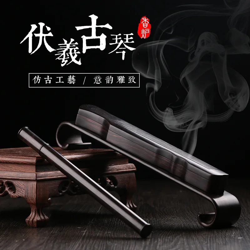 

Bamboo Nordic Decoration Box Incense Burner Wood Vaper Mini Vintage Freshener Black Diffuser Bruleur Encens Home Decor BY50XX
