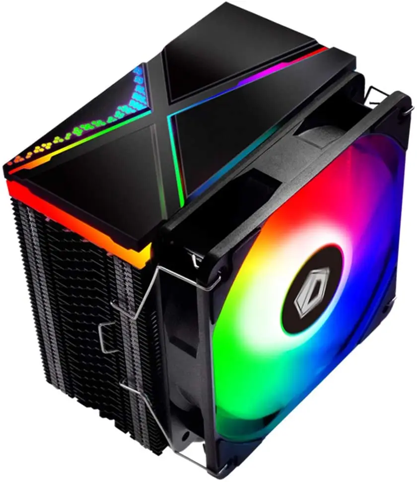 ID-COOLING SE-234-ARGB кулер для процессора AM4 5 в адресуемый RGB 4 тепловые трубки 120 мм PWM