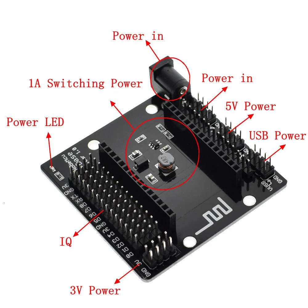ShengYang NodeMcu подходит для Node MCU база ESP8266 ESP-12E тестирование DIY макет базовый тестер подходит для NodeMcu V3 для Arduino IDE