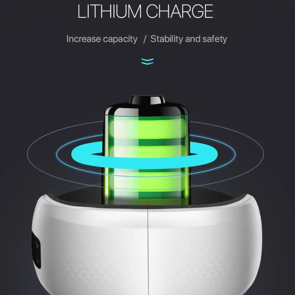 Массажер для глаз с эффектом горячего сжатия от морщин и тёмных кругов|Глаза