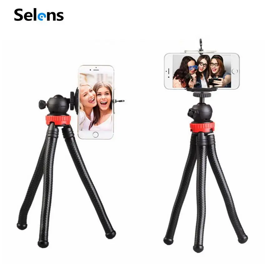 Портативный штатив Гибкий Осьминог путешествия мини мобильный телефон