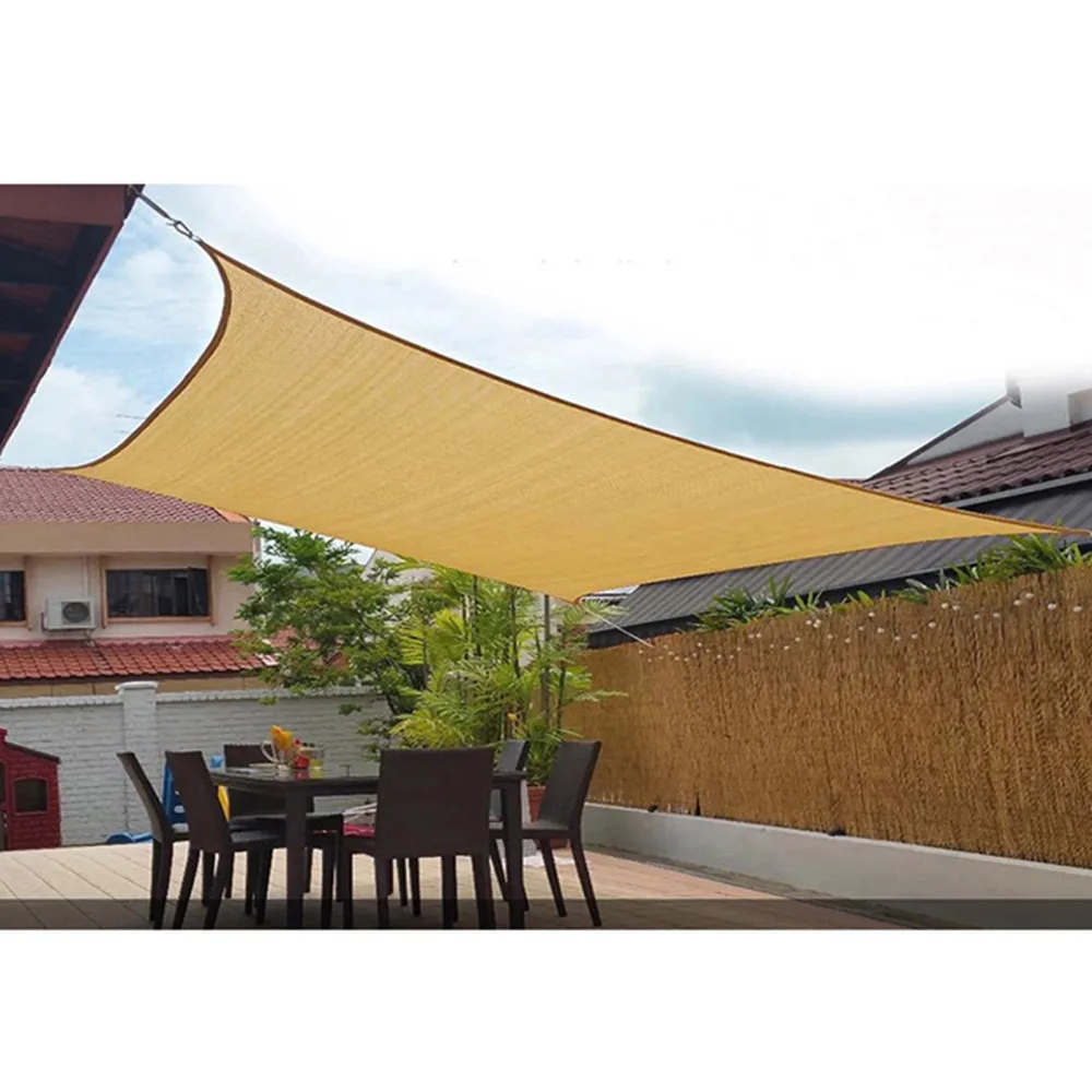 

Sunshades Cloth Net UV Block Shade Sails Durable High Shading Rate Roll Up UV Anti-aging HDPE Brand New Material Suncreen Awning