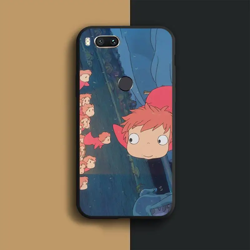 

Ponyo on the Cliff Phone Case For Xiaomi Redmi note 8 9 pro 7 8T 9A 9S K20