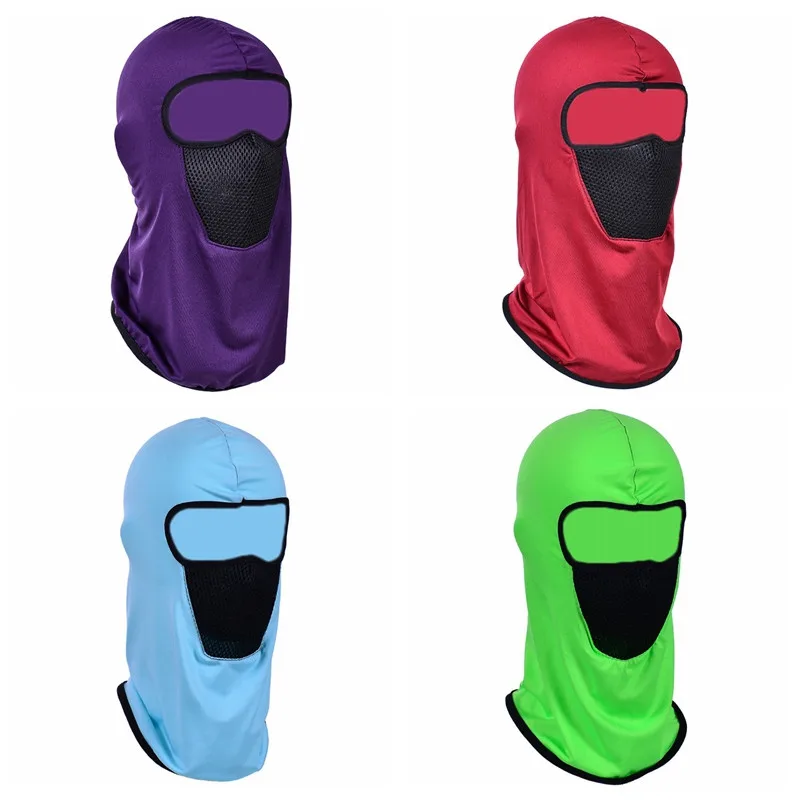 Новая уличная Мужская и женская велосипедная Балаклава маска на все лицо Лыжная