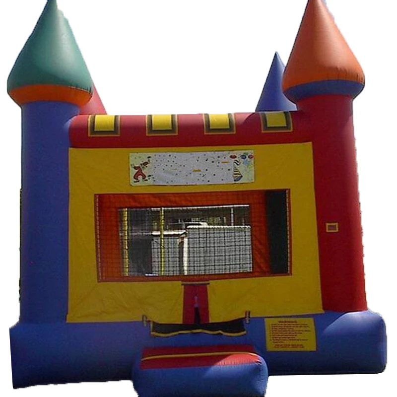 

PVC inflatable castles bounce trampoline inflatable with free air blower children toys