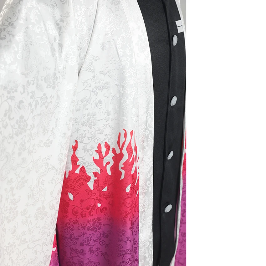 Demon Slayer Kimetsu no Yaiba Cosplay Costume Rengoku Kyoujurou Kanroji Mitsuri Agatsuma Zenitsu Men Women Jacket Haori Kimono |